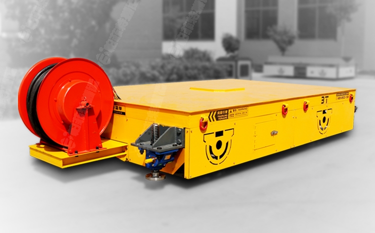 电缆卷筒轨道电动平车