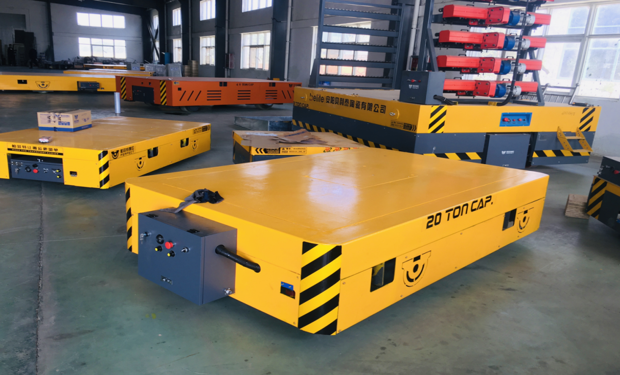 四川德阳无轨电动平车厂家图