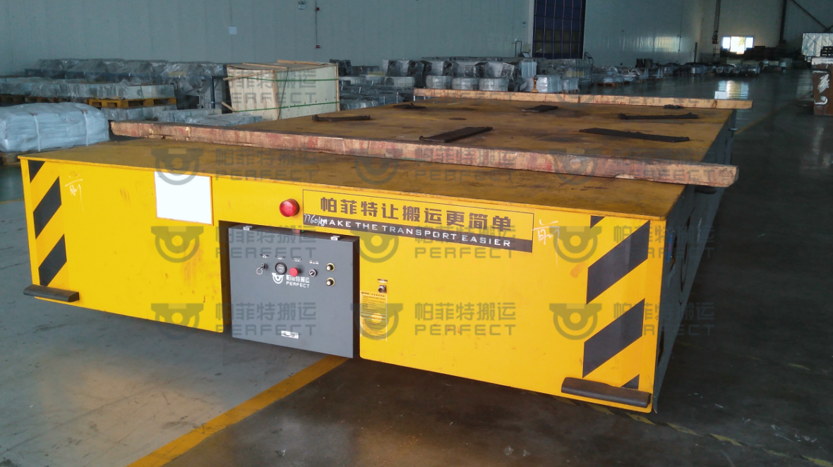 江阴市无轨大吨位无轨过跨车案例