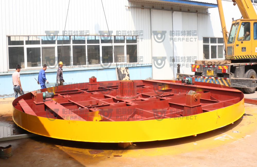 湖北新嘉源轨道转盘车